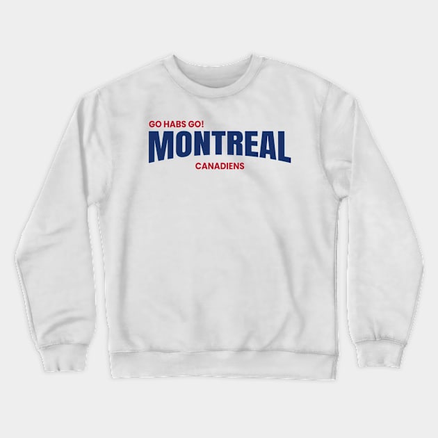 canadien montreal Crewneck Sweatshirt by Alsprey31_designmarket